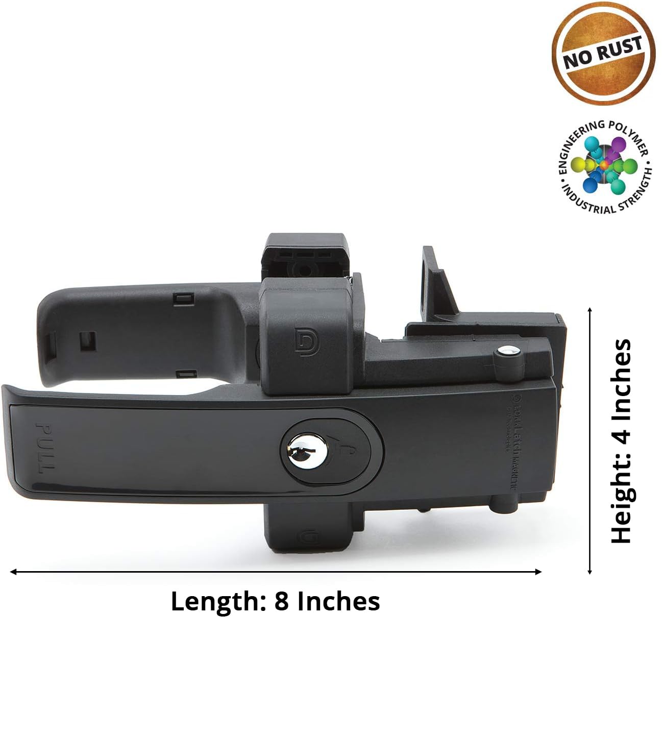 Amazon.com: D&D Technologies LLMKDBT LokkLatch Magnetic Gate Latch